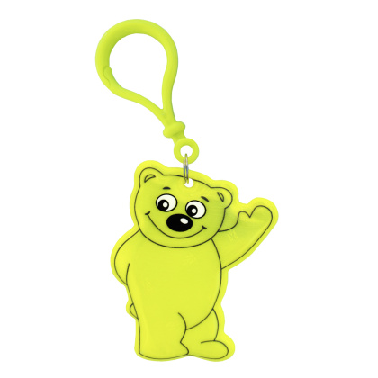 3M reflexní přívěsek - medvídek - splňuje evropskou normu kvality EN 13356 | EN 17353